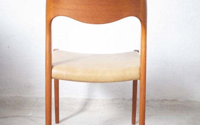 Stühle & Esstisch von Niels Otto Møller für J.L. Møllers, 1970er
