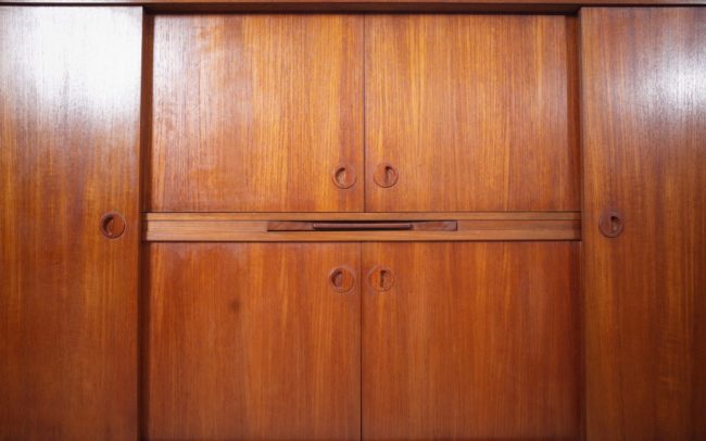 Dänisches Mid-Century Highboard von Skandiaform aus Teak