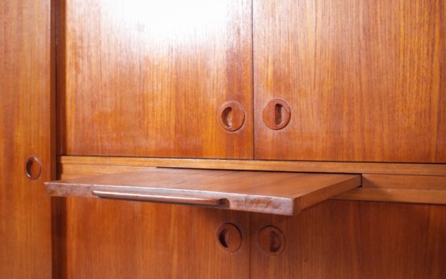 Dänisches Mid-Century Highboard von Skandiaform aus Teak