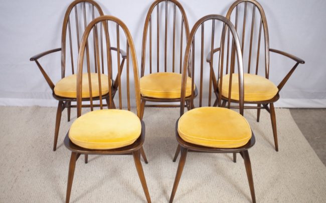 Windsorstühle von Lucian Ercolani für Ercol 1960 aus England Vintage Mid-Century