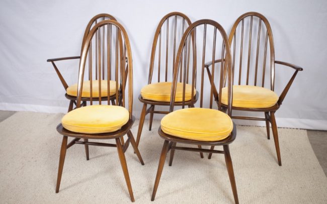 Windsorstühle von Lucian Ercolani für Ercol 1960 aus England Vintage Mid-Century