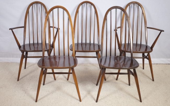 Windsorstühle von Lucian Ercolani für Ercol 1960 aus England Vintage Mid-Century