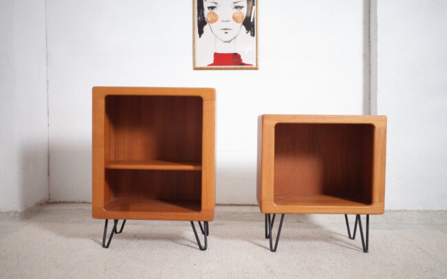 2x Sideboard von Dyrlund in Teakholz Nachtkästchen Mid Century