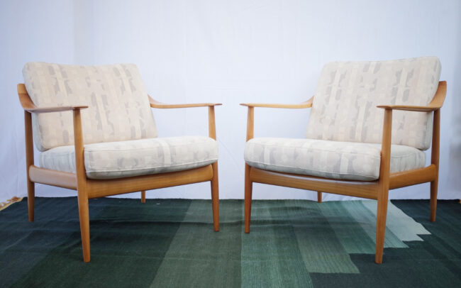 2 X Walter Knoll Sessel Vintage Antimott